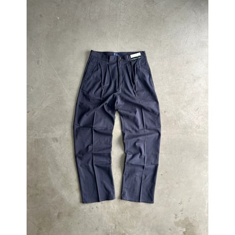 “DEAD STOCK  " Polo by Ralph Lauren "Pleated jean pant MadeInUSA