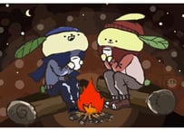 【e-8】お茶うさぎポストカード⑧