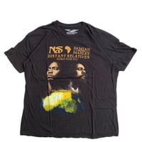 "NAS X DAMIAN MARLEY " S/S TEE BLACK