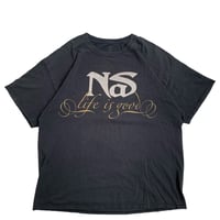 " NAS " S/S TEE BLACK