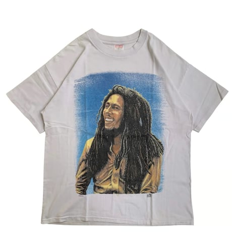 "BOB MARLEY" S/S TEE WHITE