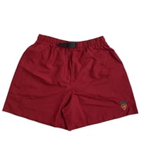 " MASTERPIECESOUND LOGO " ALL PURPOSE SHORTS MAROON
