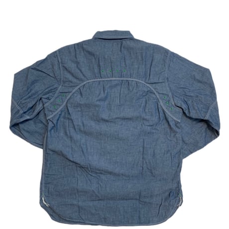 "MVP" CHAMBRAY SHIRTS TYPE 1 INDIGO