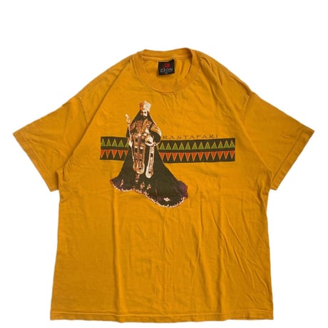 ZION " RASTAFARI " S/S TEE GOLD