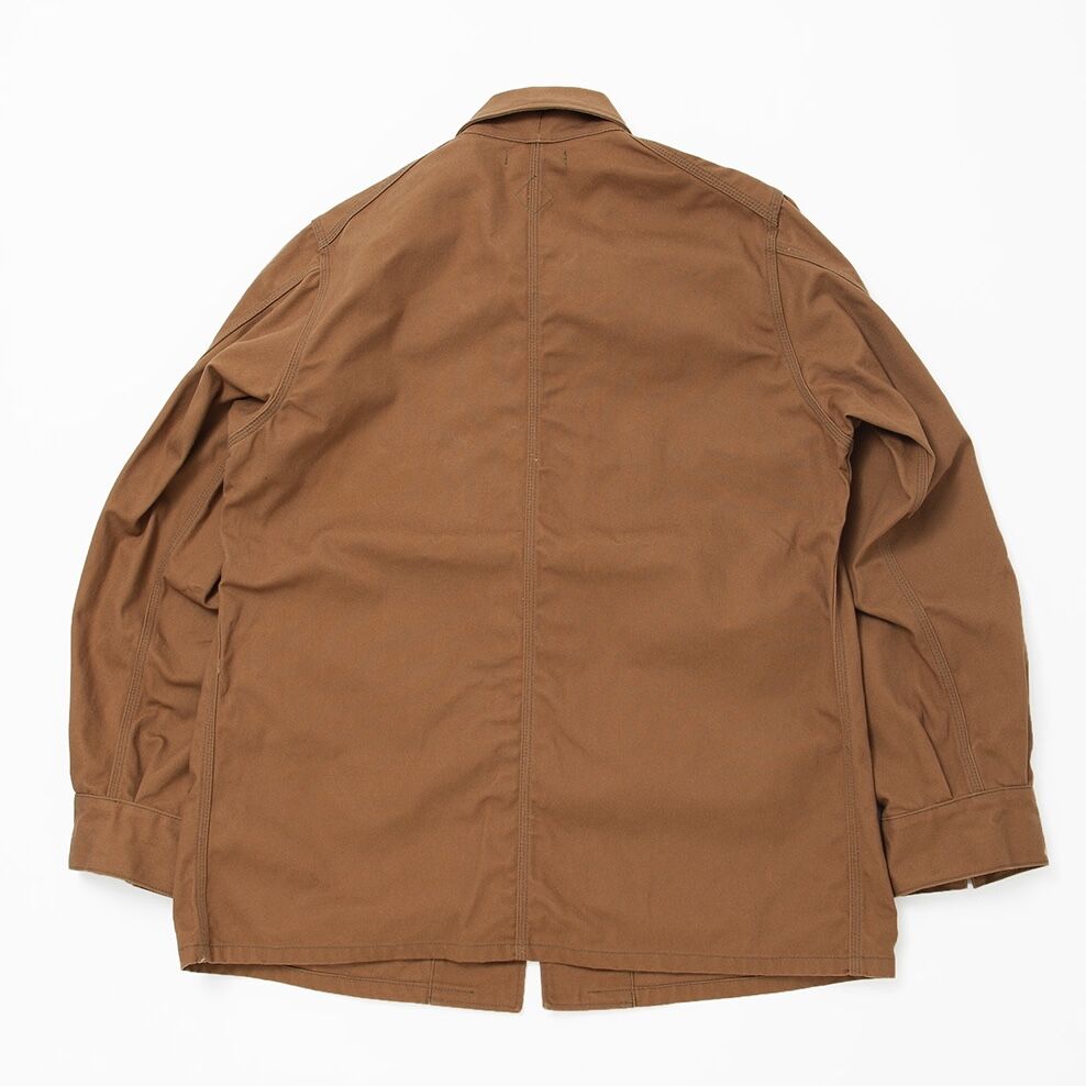 CROSS TOWN JACKET / BROWN COTTON DUCK | A-1 CLO