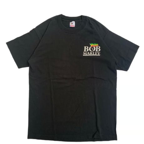 BOB MARLEY " ZION TRAIN " T-SHIRTS FOTL BLACK