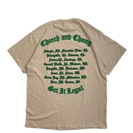 ” CHEECH & CHONG " S/S TEE SAND