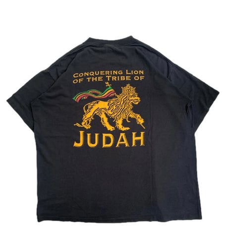 " LION " S/S TEE BLACK