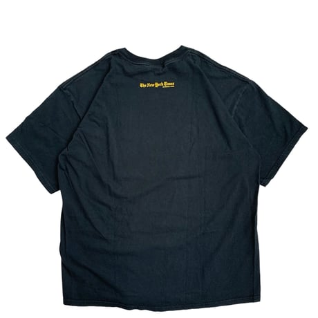 " NEW YORK TIMES " S/S TEE BLACK
