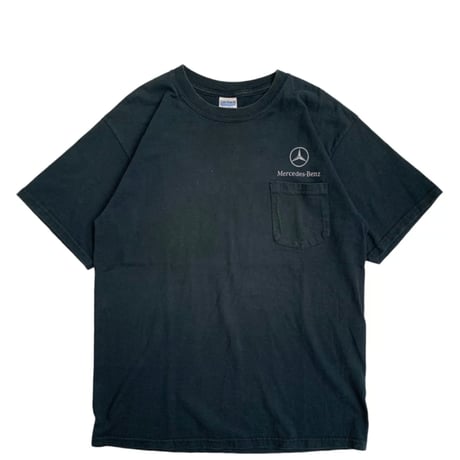 " MERCEDES-BENZ " POCKET S/S TEE BLACK
