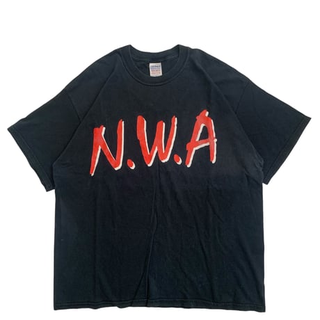 "N.W.A." S/S TEE BLACK