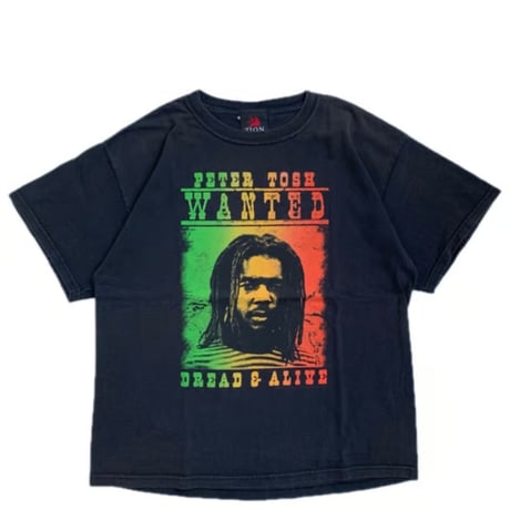 " PETER TOSH " ZION TEE BLACK