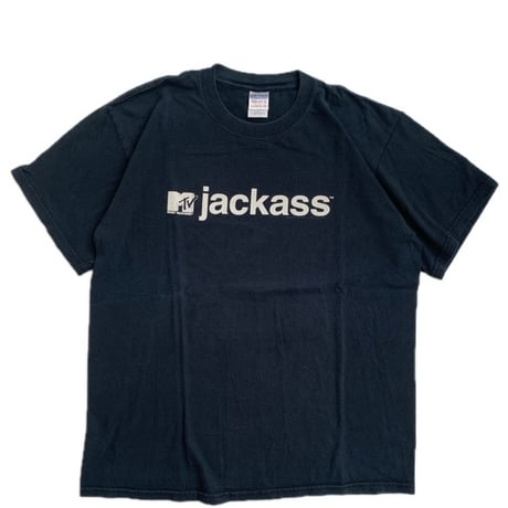 " JACKASS " S/S TEE BLACK