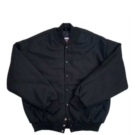 " COLEMAN " LETTERMAN JACKET BLACK