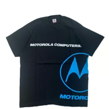" MOTOROLA " S/S TEE BLACK