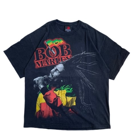 " BOB MARLEY " T-SHIRTS BLACK