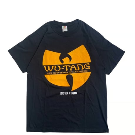 "WU-TANG 2019 TOUR" S/S TEE BLACK