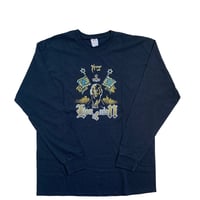 " LION OF ZION " L/S TEE BLACK