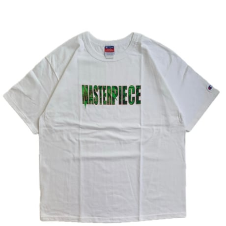 "MASTERPIECE " S/S TEE WHITE