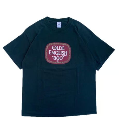 " OLD ENGLISH " S/S TEE BLACK