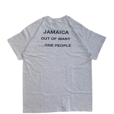 " JAMAICA INDEPENDENCE " S/S TEE SILVER GRAY