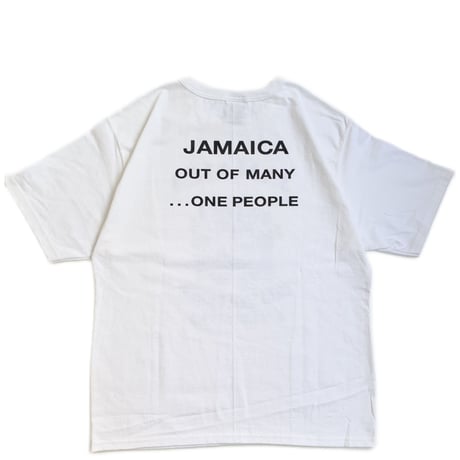 "JAMAICA INDEPENDENCE"  T-SHIRTS WHITE