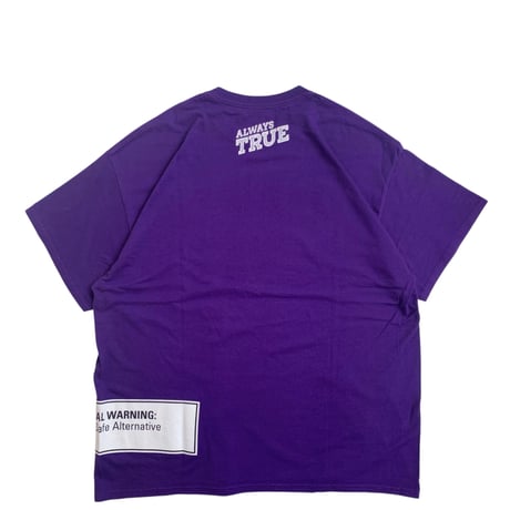 "BACKWOODS" S/S TEE PURPLE