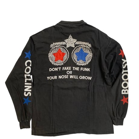 " BOOTY COLLINS " L/S TEE BLACK