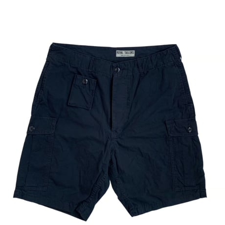 "ROYAL TAILOR B.D.U SHORTS" BLACK