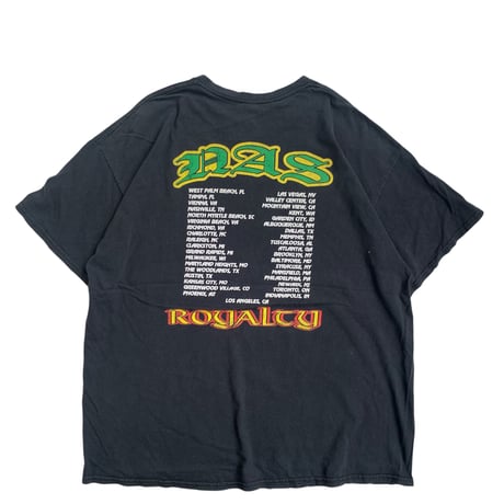 "NAS" S/S TEE BLACK