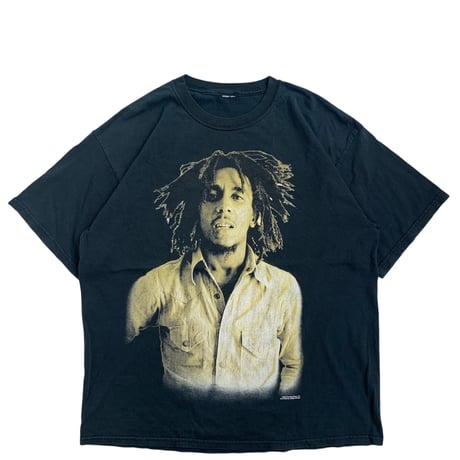 "BOB MARLEY" S/S TEE BLACK