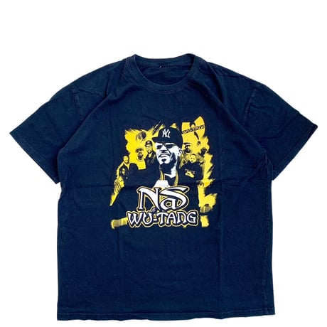 " WU-TANG X NAS  " S/S TEE BLACK