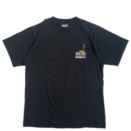 BOB MARLEY " ZION TRAIN " T-SHIRT AS BLACK