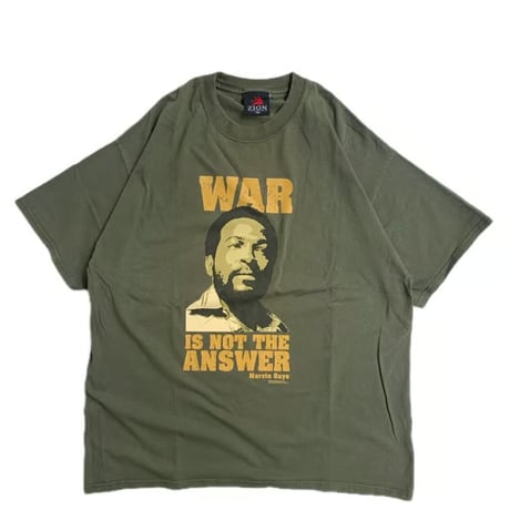 " MARVIN GAYE " TEE OLIVE