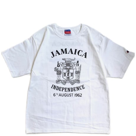 "JAMAICA INDEPENDENCE"  T-SHIRTS WHITE
