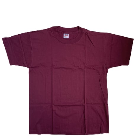 VINTAGE 90'S ANVIL S/S TEE BURGUNDY