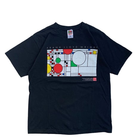 " FRANK LLOYD WRIGHT " S/S TEE BLACK