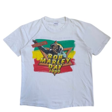BOB MARLEY " 1990 " T-SHIRTS WHITE