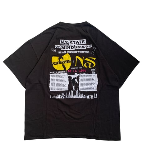 "WU-TANG" S/S TEE BLACK