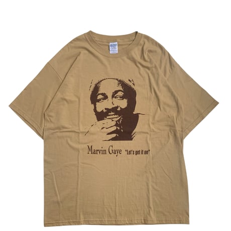 "MARVIN GAYE" S/S TEE SAND