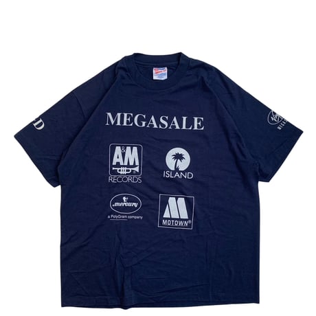 "VIRGIN MEGA STORE" S/S TEE BLACK