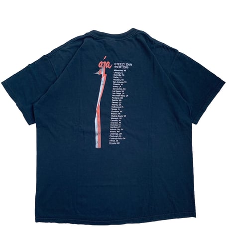 " STEELY DAN TOUR 2006 " S/S TEE BLACK