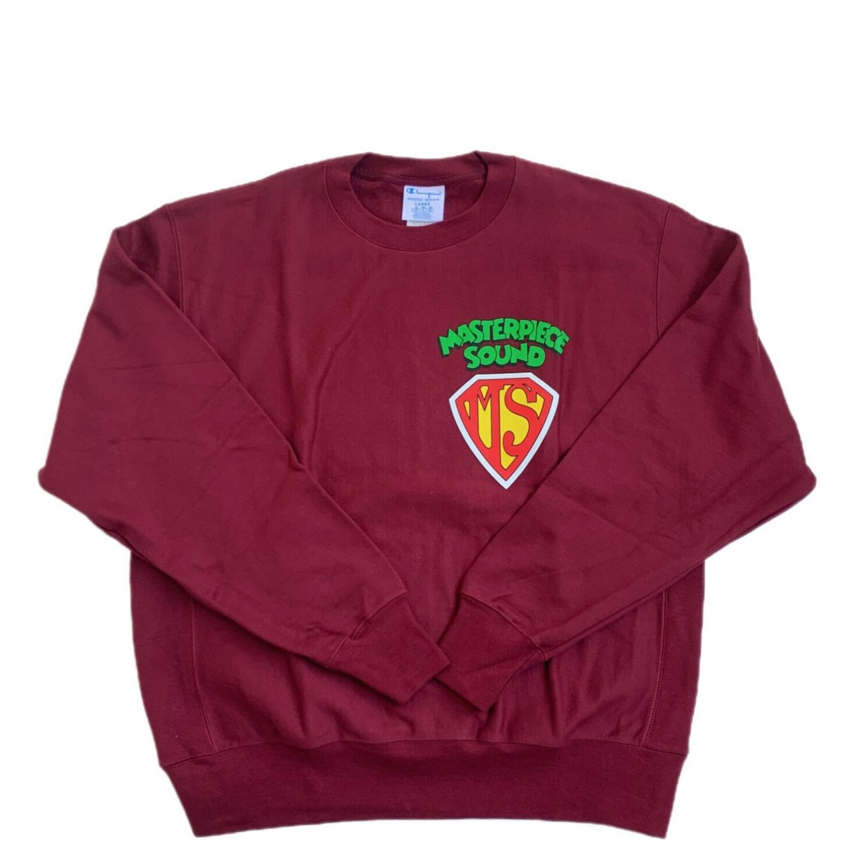 MASTERPICESOUND LOGO HOODIE OX BURGUNDY-