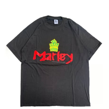 "BOB MARLEY " S/S TEE BLACK