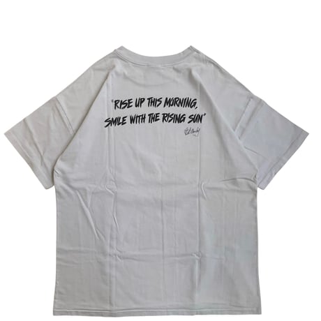 "BOB MARLEY" S/S TEE WHITE