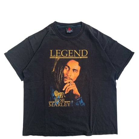 "BOB MARLEY" S/S TEE BLACK