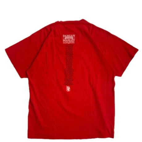 " JR,GONG " TOUR 2005 S/S TEE RED