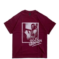 "VOICE OF JAMAICA" S/S TEE MAROON
