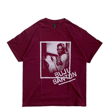 "VOICE OF JAMAICA" S/S TEE MAROON