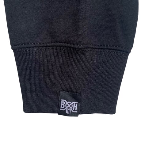 " BXH PUNK IT UP " 8oz CREW SWEAT SILVER